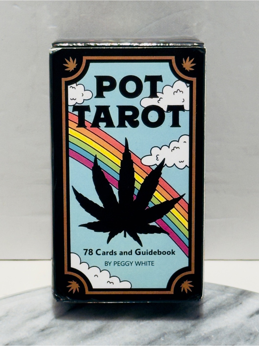 Pot Tarot Card Deck 78 Cards w/ PDF Guidebook By Peggy White